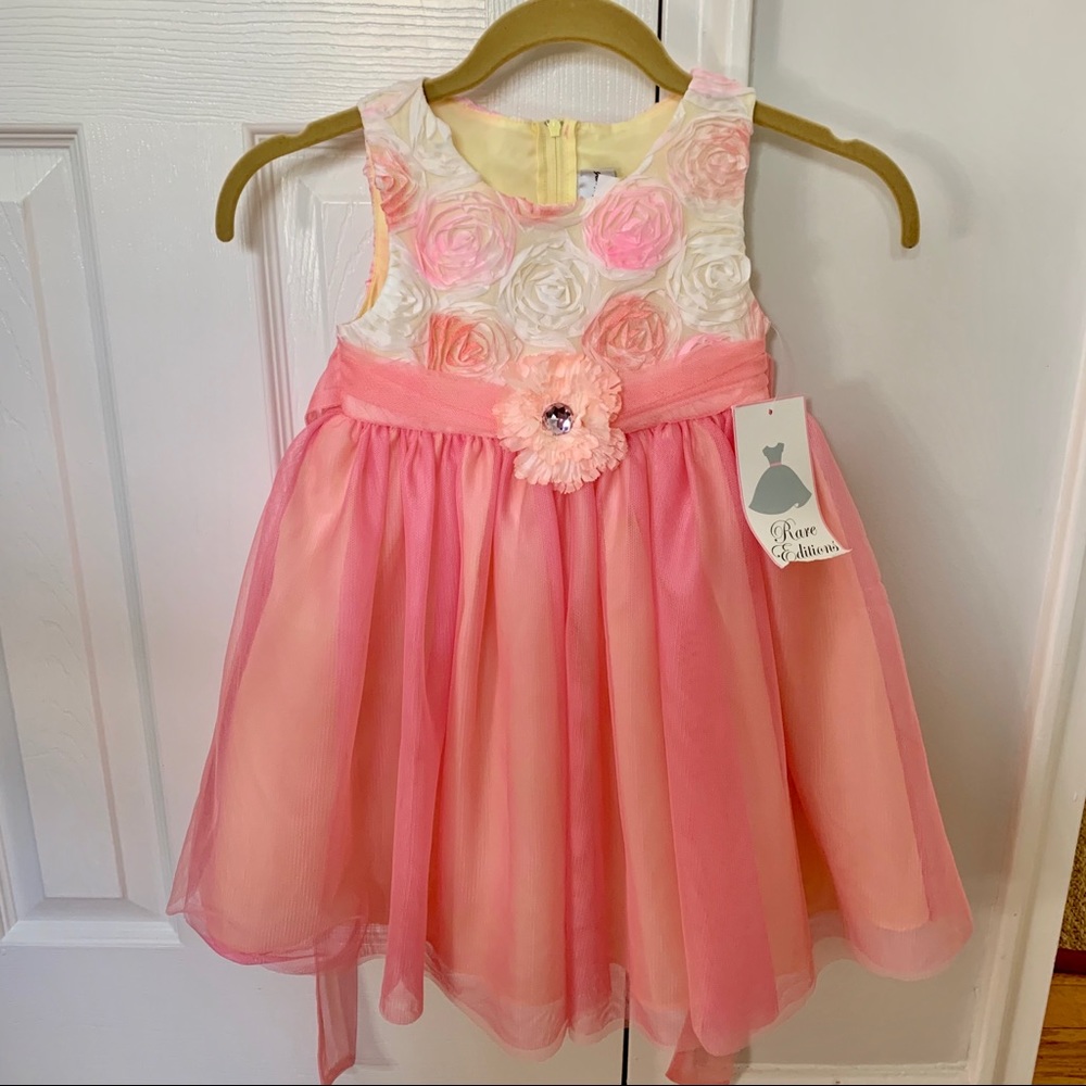 NWT Rare Editions Formal Tulle Dress